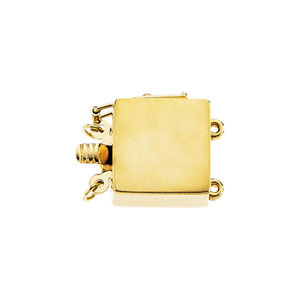 81048 Square Enrage Bracelet Slide Clasp 